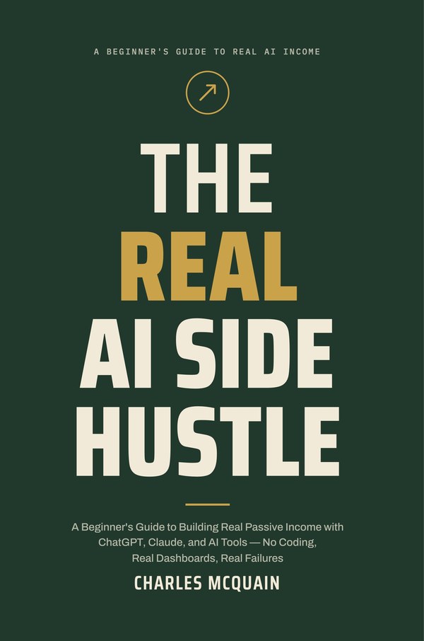 The Real AI Side Hustle — book cover